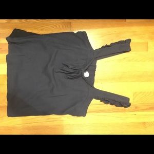 J crew navy tank top